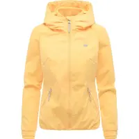 Ragwear Toiminnallinen takki 'Dizzie' vaaleankeltainen