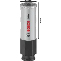 Bosch Timanttikuivaporanterät 2608901553; 20x40 mm
