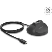 DeLOCK Magn. Standfuss USB Typ-A Bu > Typ-C St 10Gbps (64365)