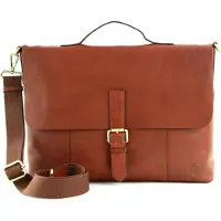 Saddler Ålesund Messenger -nahkalaukku