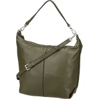 Liebeskind Paris Crossbody-laukku Nahka 38 cm Vihreä
