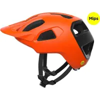 POC Cularis -pyöräilykypärä MIPS Fluorescent Orange Matte/Uranium Black Matte