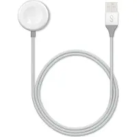 EPICO Apple Watch USB-A -latauskaapeli, 1.2m, Silver