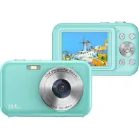 INF Digikamera 1080P, 44MP, 16x zoom, 2,4 tuuman näyttö Sininen