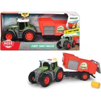 Dickie Toys Fendt Traktori + Kippilava