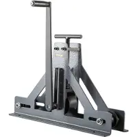Vevor Letkun taivutuskone 1-1/2" Letkun rullataivutuskone Manuaalinen Neliönmuotoinen ja suorakaiteen muotoinen putkien taivutin 14-mittaisen rullan rullan taivutin kevyelle teräkselle Cooper &amp; al