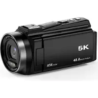 INF Kompakti kädessä pidettävä 5K DSLR-videokamera HDV265K