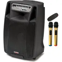 Audio Design Pro M2 15WL akkukäyttöinen aktiivikaiutin + 2 langatonta mikrofonia