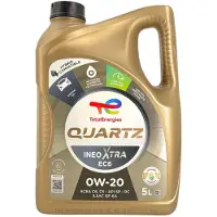 Totalenergies Moottoriöljy QUARTZ INEO Xtra 0w20 EC6, 5 litraa