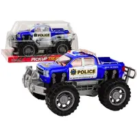 Leantoys Poliisi Pickup kuorma-auto sininen