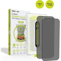 Mobile Origin Screen Guard Privacy with easy applicator - 2 pack - iPhone Air