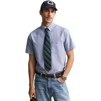 Gant Reg Classic Oxford Ss Shirt - Blue - L