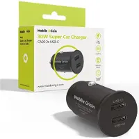 Mobile Origin 30W Super Car Charger CA20 - 2x USB-C