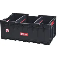Qbrick Työkalupakki - QBRICK - Offen - 576x359x237mm - 2 osastoa - Musta