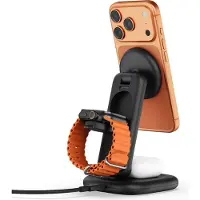 Satechi wireless charging stand - 3-in-1 foldable Qi2 - 25 watt