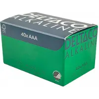Deltaco AAA/LR03-paristo, 40kpl