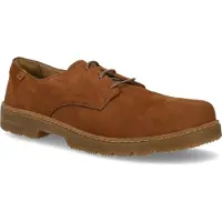 El naturalista for woman. 252591123005_023 Brown leather shoes N5259 (42), Flat, Laces, Casual