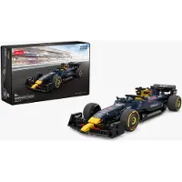 Rastar Red Bull F1 RB19 Bricks Kilpa-auto 1:24, Tummansininen
