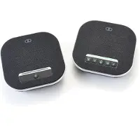 Boom Collaboration Microphone | Speakerphone | GEMINI | Built-in microphone | Bluetooth, USB | Juodas