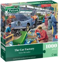 Jumbo Falcon The Car factory 1000p palapeli