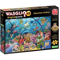 Royal Jumbo BV Wasgij Original 43 Aquarium Antics, Palapeli, 1000 palaa