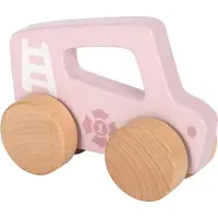 Small Foot - Wooden Push Car Pink