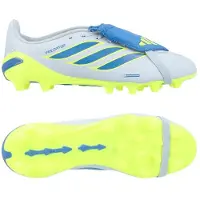 Adidas Predator League Fold-over Tongue Ag Ice Cold Precision - Crystal Sky/ray Blue/keltainen Lapset - Tekonurmi (Ag), koko 28½