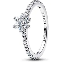 Pandora Timeless sivukivellinen sormus hopea 194499C01-60