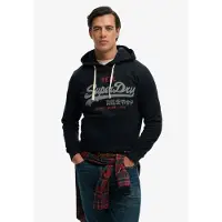 Superdry for man. M2014606A Navy Vl Classic Sweatshirt (XXL), Casual, Cotton