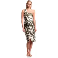 Emporio Armani for woman. EW003396_AF20248 Green shiny skirt (L), Casual, Beachwear, Polyamide