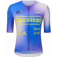 Santini Tdf Alpe D´huez Kurzarm-radtrikot