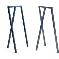 HAY Loop Stand Frame jalustin 95 cm 2-pakkaus Deep blue