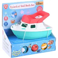 Playgo Bath Set Boat with Spray Figures - 4pcs.