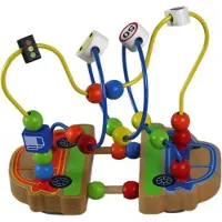 Primi Passi - Wooden Bead Frame Fantasy