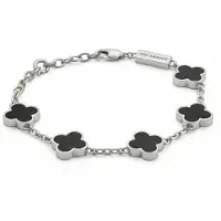 Steel & Barnett Clover Bracelet - Black - ONE SIZE 17 - 23 cm