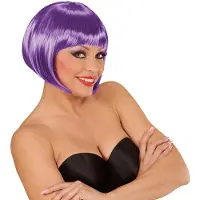 Widmann Chanel-peruukki, violetti - Värikkäät peruukit