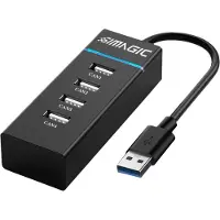 Simagic -rattialustan USB-jatkohubi