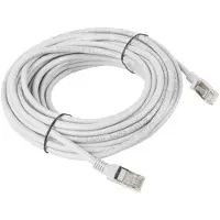 Lanberg patch cable - 10 m - grey RAL 7035 - Harmaa - 10m