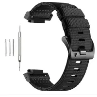 INF Nyloninen G-Shock-rannekoru: Päivitä Casio G-Shock -rannekkeesi Musta