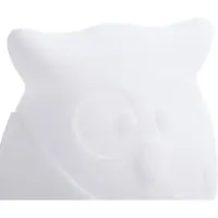 LINDBY LED-akkulamppu Errol, pöllö, valkoinen, RGBW, IP54 Errol , himmennettävä, Valkoinen/opaali, Lastenhuone, Synteettinen materiaali, Moderni