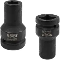 Forsage 1" 20mm 6-kärkinen syvä iskevä pistorasiapistorasia