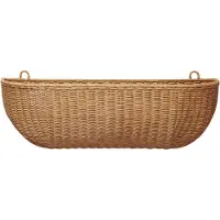 Ferm Living Punottu seinäkorikotelokori 25x75 cm Natural