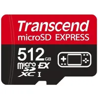 Transcend USD710S, 512 GB, MicroSDXC, 3D NAND, 900 MB/s, 780 MB/s, Class 3 (U3) (TS512GUSD710S)