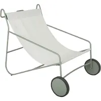 Brafab Poul Chair nojatuoli Dusty green-valkoinen