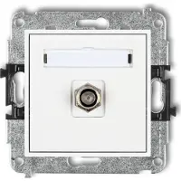 Karlik Mini Antenniliitin Valkoinen