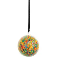 Colorations - Fillable Ornament Transparent Ball Set of 12
