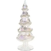 Hobby Hall Eurofirany Christmas Glass Figuuri 10x24 cm Läpinäkyvä