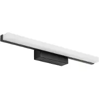 Toolight LED KYLPYHUONEEN SEINÄVALAISIN 42CM APP1854-1W BLACK