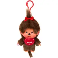 Monchhichi Avaimenperä Big Head -tyttö, 10 cm