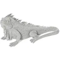 Hobby Hall Koristeellinen hahmo "legwanas", 31 cm, hopea